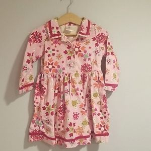 Hanna Andersson girl's corduroy long-sleeved dress